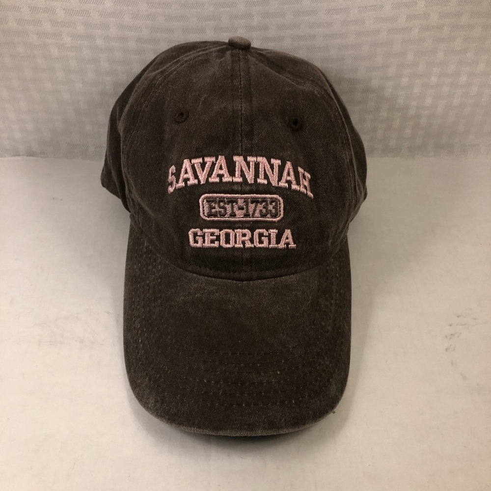 Savannah Georgia Women’s Baseball Hat Strap Back